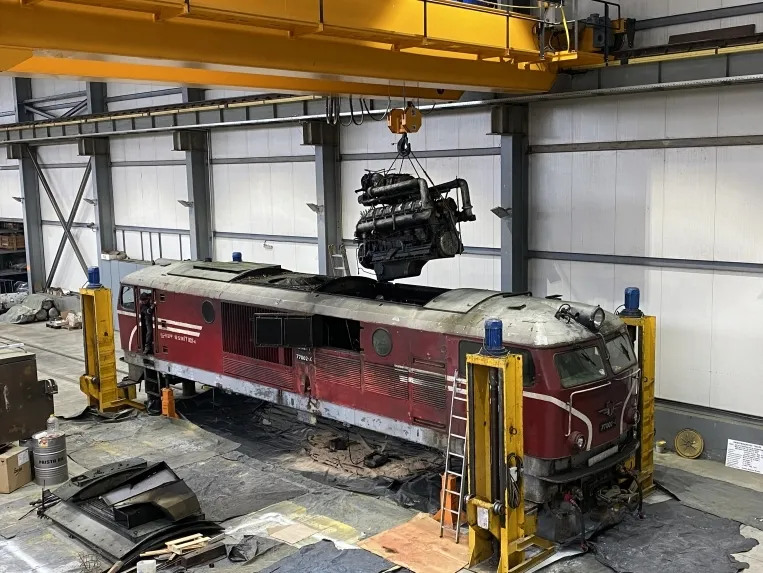 Narrow gauge locomotive modernization